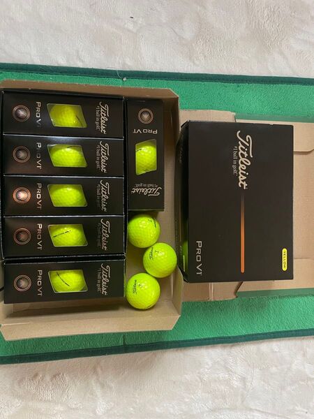 Titleist PROV1 ゴルフボール 21個セット イエロー 2025
