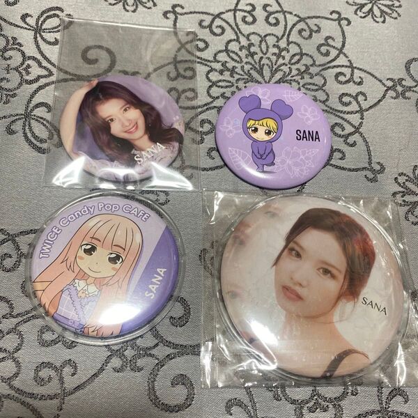 TWICE サナ バッジ セット