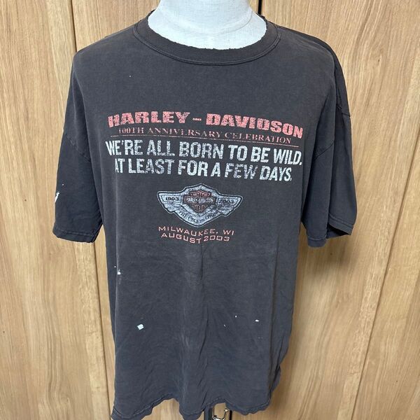 HARLEY-DAVIDSON 100周年記念 Tシャツ