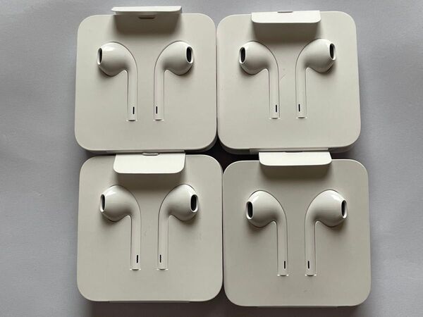 Apple 純正品 Lightning イヤホン 4個セット