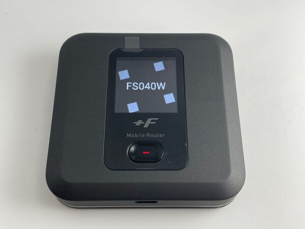 富士ソフト モバイルルーター FS040W ブラック SIMフリー