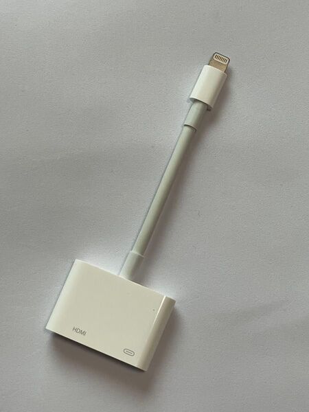 Apple 純正品 Lightning-Digital AVアダプタ A1438