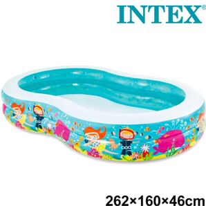INTEX シンプルプール 262×160×46cm インテックス
