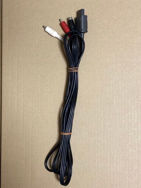 任天堂純正S端子ケーブル(SHVC-009) SFC/N64/GC 動作確認済