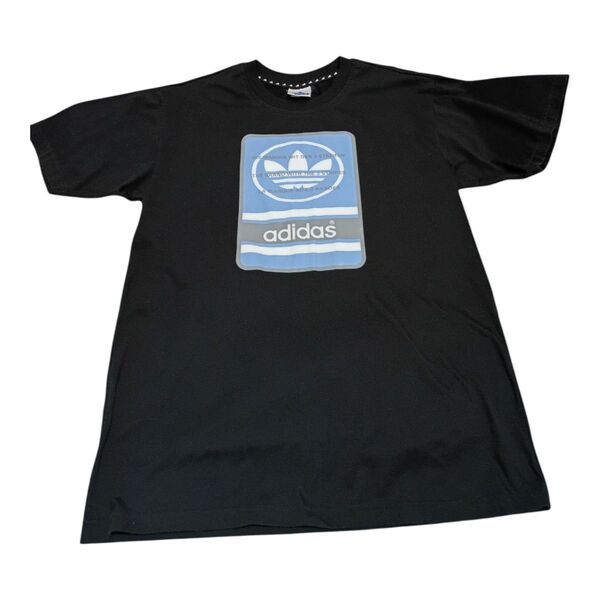 adidas Tシャツ 黒 プリント