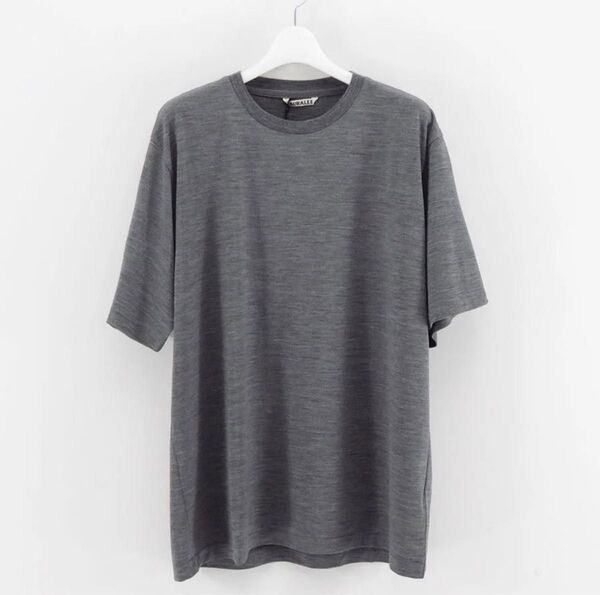 AURALEE 25SS SUPER SOFT WOOL JERSEY TEE