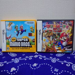 【DS】 2枚セット NEW スーパーマリオブラザーズ マリオパーティDS