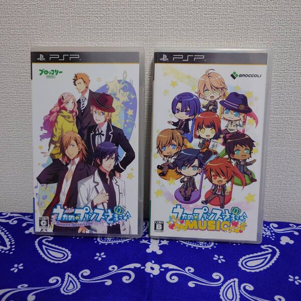 【PSP】 2枚セット うたの☆プリンスさまっ♪ Music ソフト