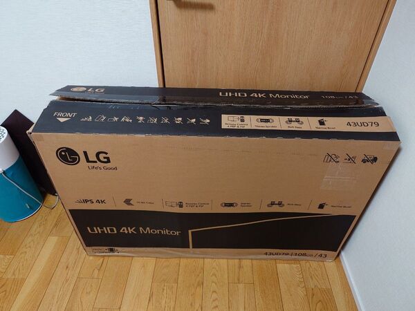 LG モニター ディスプレイ 43UD79-B 42.5インチ/4K 極美品