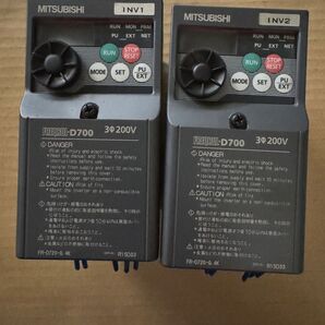 三菱電機 FR-D720-0.4K 2個