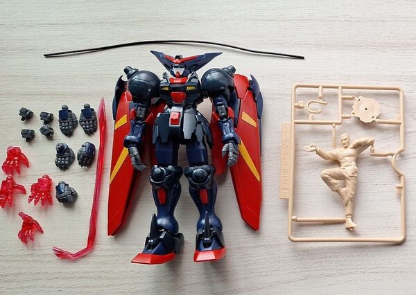 バンダイ MG マスターグレード 機動武闘伝Gガンダム マスターガンダム 素組 1/100 ガンプラ