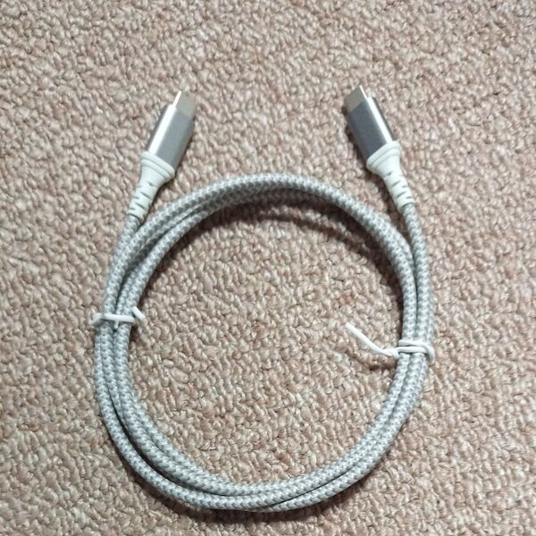 タフケーブル USB2.0 Tough Cable 128cm Type-C to Type-C 急速充電対応