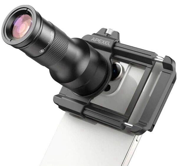 APEXEL APL-TM6 テレマクロ スマホレンズ 829085 エーペクセル スマホ用マクロレンズ