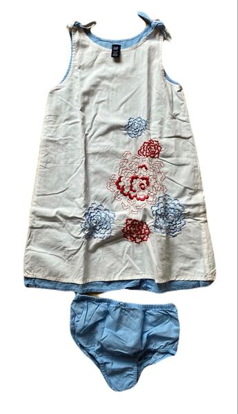 子供服 女の子 GAP ノースリーブワンピース パンツ付