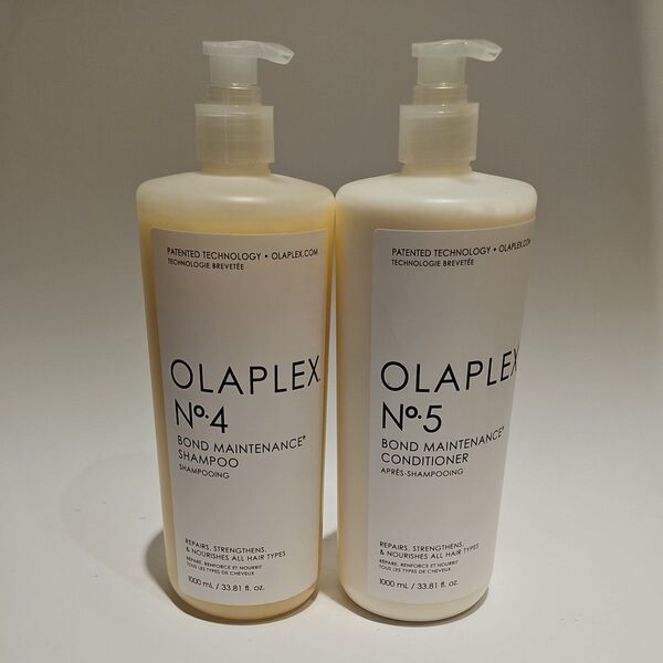 ◯オラプレックスNo.4ボンドメンテナンスシャンプ1000ml No.5ボンドメンテナンスコンディショナー1000ml各1本Set