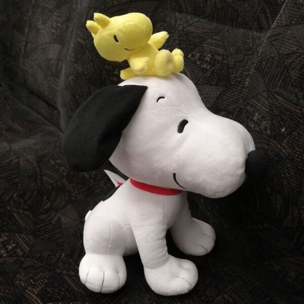 スヌーピー LLぬいぐるみ スヌーピー&ウッドストック ぬいぐるみ PEANUTS