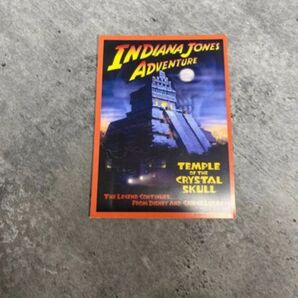 未来のチャレンジャー証明書 インディ・ジョーンズ インディージョーンズ ディズニーシー