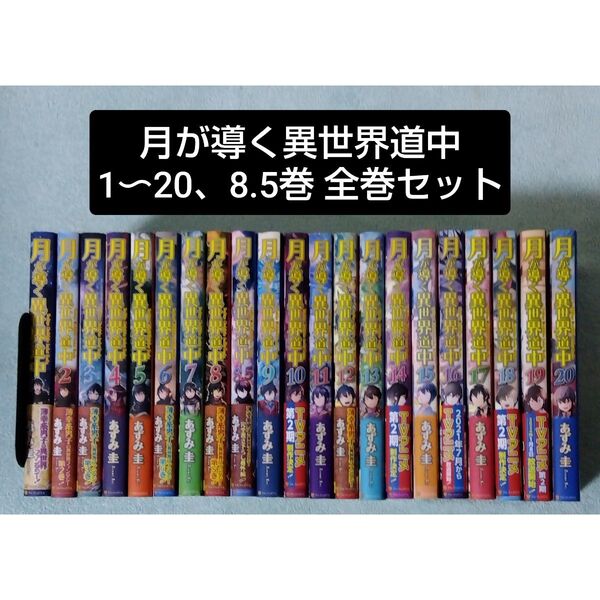 月が導く異世界道中 ライトノベル 小説 全巻セット あずみ圭