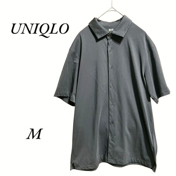 【0031】UNIQLO ユニクロ 開襟シャツ M シンプル エアリズム