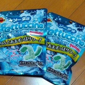 【未開封】フェットチーネグミ ソーダ味 2袋セット