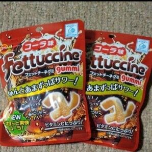 【2個セット】フェットチーネグミ コーラ味