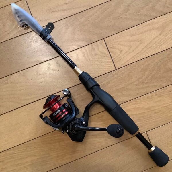 バス釣り入門 1.8mコンパクトロッド&スピニングリー3000番