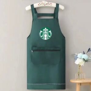 スタバ日本未発売 エプロン グリーン