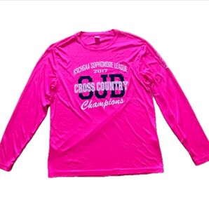 NSCHGAA Sophomore League 2017 長袖Tシャツ ピンク