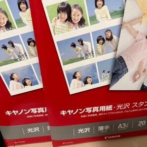 キヤノン写真用紙 光沢 スタンダード A3 20枚 2セット