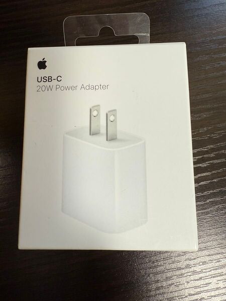 正規店購入 Apple 20W USB-C電源アダプタ MHJA3AM/A 未使用品