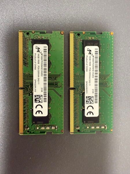 Micron メモリ 32GB DDR4-3200 2枚セット(16GB*2)