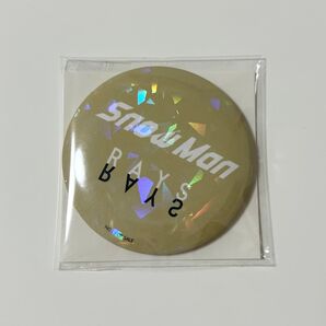 SnowMan RAYS 初回盤A 購入者特典 ホログラム缶ミラー(58mm)(RAYSver.)Snow Man cd dvd