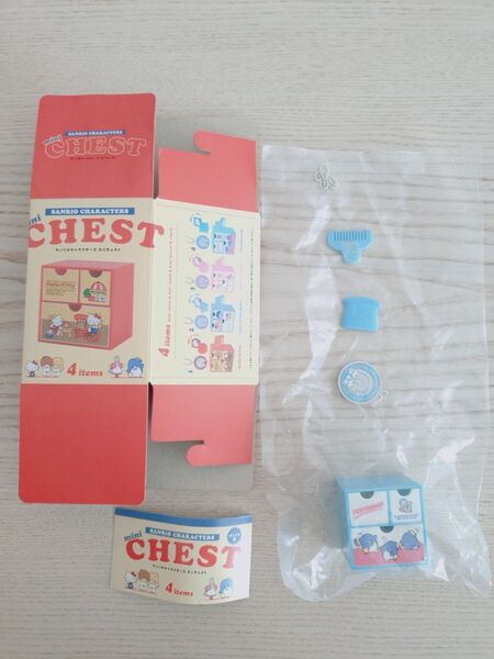 サンリオ ミニチェスト タキシードサム chest SANRIO リーメント レトロ ミニチュア キティ ドールハウス キキララ