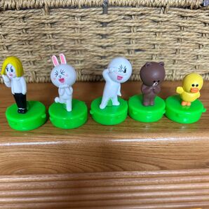 LINE FRIENDS フィギュア スタンプ