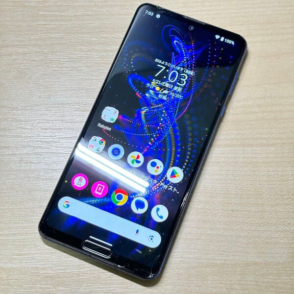 【即購入可能】AQUOS R5G SH-RM14 楽天モバイル版 SIMフリー 画面割れジャンク