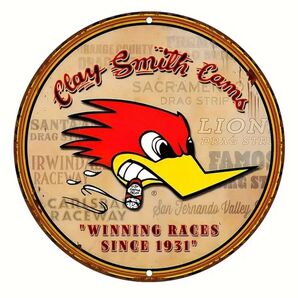 クレイ・スミス① Cray Smith Cams ブリキ看板 アメリカン雑貨