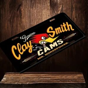 クレイ・スミス② Cray Smith Cams ブリキ看板 ナンバープレート アメリカン雑貨
