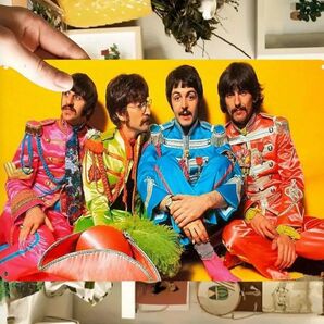ビートルズ ⑤ The Beatles サージェント・ペパーズ・ロンリー・ハーツ・クラブ・バンド Pepper'sブリキ看板