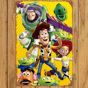 トイ・ストーリー ② TOY STORY ブリキ看板 アメリカン雑貨 USA