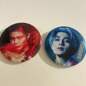 battle of tokyo BOT 缶バッジ MARINE KARASU 2個セット