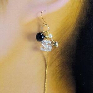 ハンドメイドピアス No.270