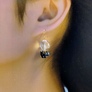 ハンドメイドピアス No.271
