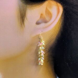 ハンドメイドピアス No.273