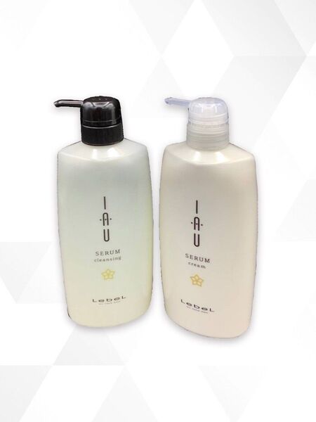 イオセラムクレンジング&イオセラムクリーム600ml 1セット ルベル【新品未使用】