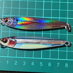 ジグパラ 40g 2本 メジャークラフト ライブ アジ グロー キビナゴ