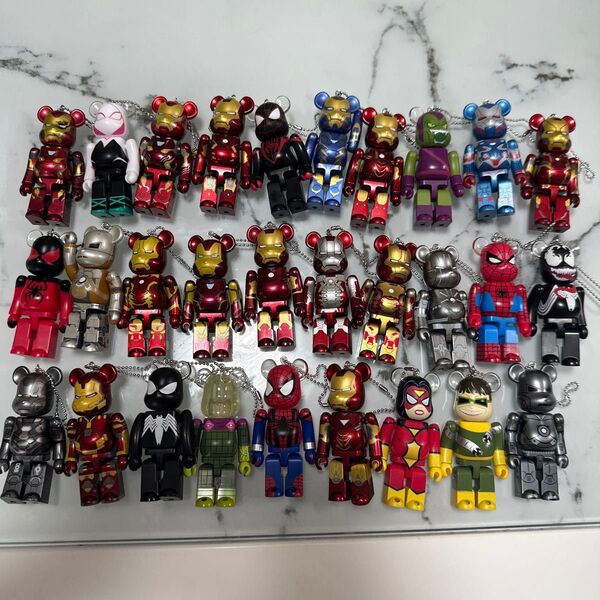 ベアブリック アイアンマン marvel 一番くじ