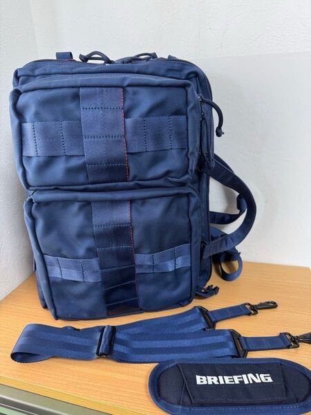 定価82500円 ブリーフィング BRIEFING×BEAMS PLUS 別注 “3WAY BAG” リュックサック アメリカ製