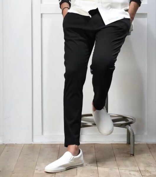 The DUFFER of ST.GEORGE WONDER SHAPE BASIC ワンダーシェイプ テーパードスキニーパンツM
