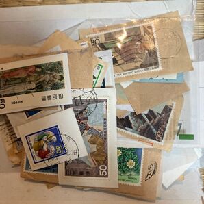 台紙付き使用済み切手