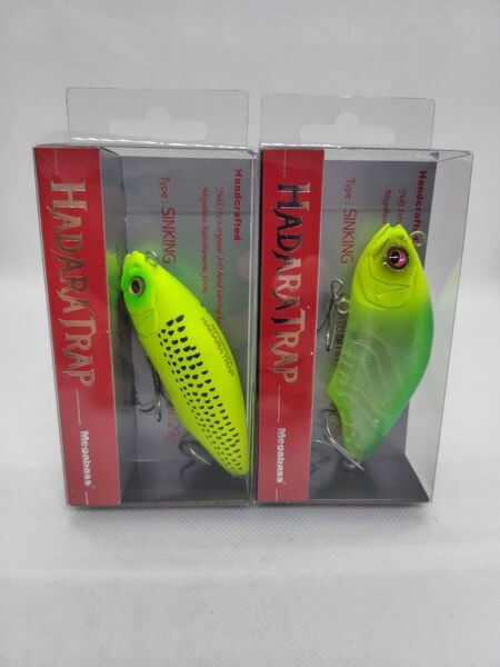 メガバス HADARA TRAP (ハダラトラップ) どチャートコノシロ、スパーキングチャートヘッド